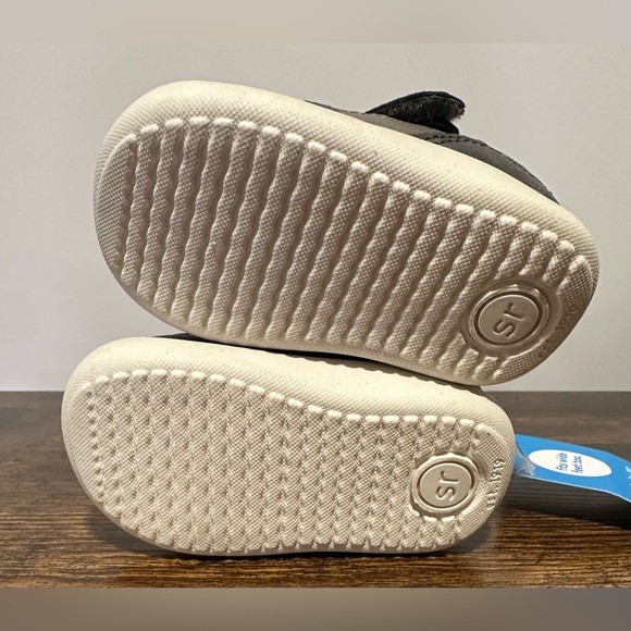 Stride Rite 360 Baby Boys Nick Gray Sneakers NWT Size 3 - Picture 3 of 7